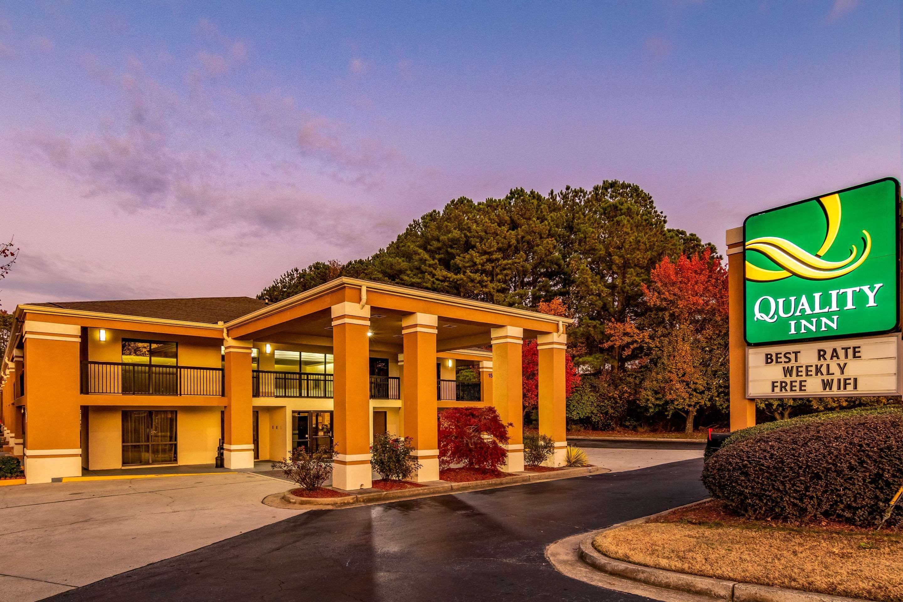 Quality Inn & Suites Atlanta Stone Mountain Exteriér fotografie